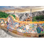 Barcelona Park Güell Pussel 1000 bitar
